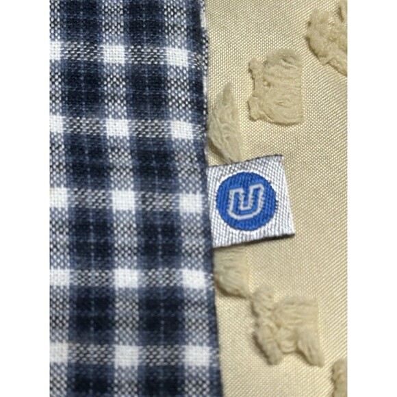 NWT Durable Brand Utility Super Duty LS Shirt Men's Size M Navy & White - Picture 4 of 6